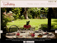 Tablet Screenshot of lapobbia.com